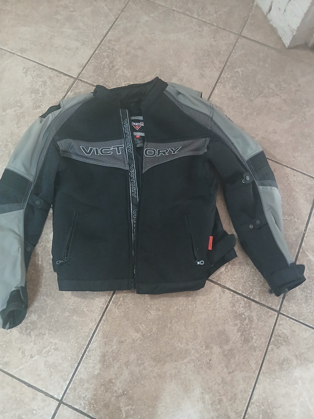 Victory Men's Performance Jacket - Black & Gray